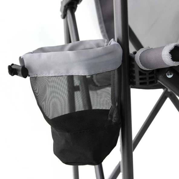 Gci Eazy Katlanır Kamp Sandalyesi Xl Siyah - Resim 7