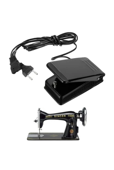Dikiş Makinesi Motor Pedalı (ESKİ MAKİNELER İÇİN) ürün görseli 1