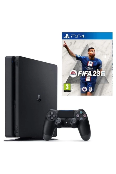 Sony Ps4 Slim 500gb Konsol + Ps4 Fifa 23 ürün görseli 1