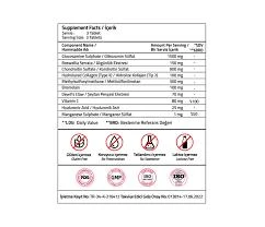 Validus Glucosamine + Chondroitin + MSM 90 Tablet - Resim 2
