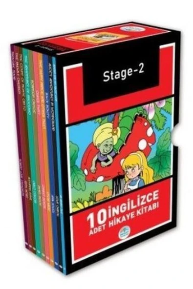 Stage - 2 Ingilizce Hikaye Seti (10 KİTAP KUTULU) ürün görseli 1