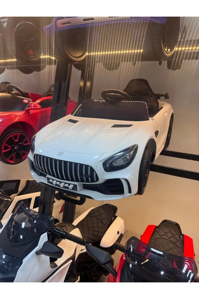 oyuncaksepeti Mercedes Gtr 12 Volt Akülü Araba BEYAZ ürün görseli 1