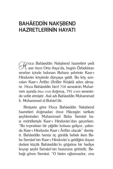 Hoca Bahaeddin Nakşbend - Prof. Dr. Necdet Tosun - Resim 3