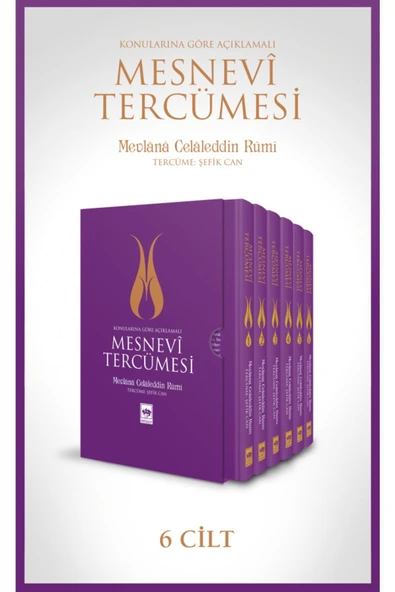 Mesnevi Tercümesi 6 Cilt Takım - Mevlana Celaleddin Rumi ürün görseli 1