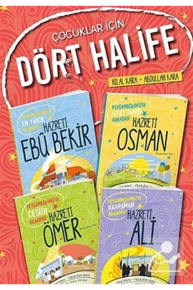 Çocuklar Için Dört Halife Seti (4 Kitap Takım) ürün görseli 1