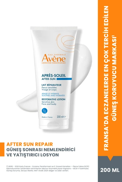 Avène After Sun Lotion 200 ml ürün görseli 1