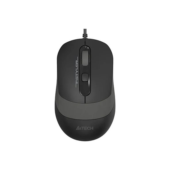 A4 TECH FM10 GRİ USB OPTİK 1600DPI KABLOLU MOUSE ürün görseli 1