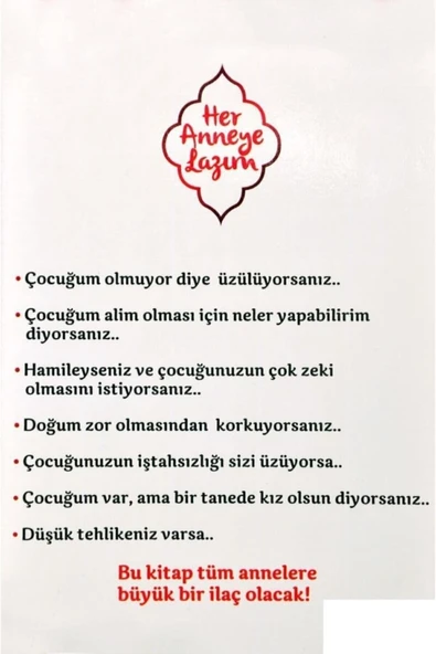 Her Anneye Lazım Dua ve Bilgi Hazinesi - Resim 2