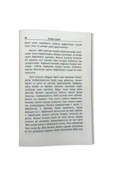 Kudüsü Şerif Şamı Şerif Mısır - karton kapak - Resim 4