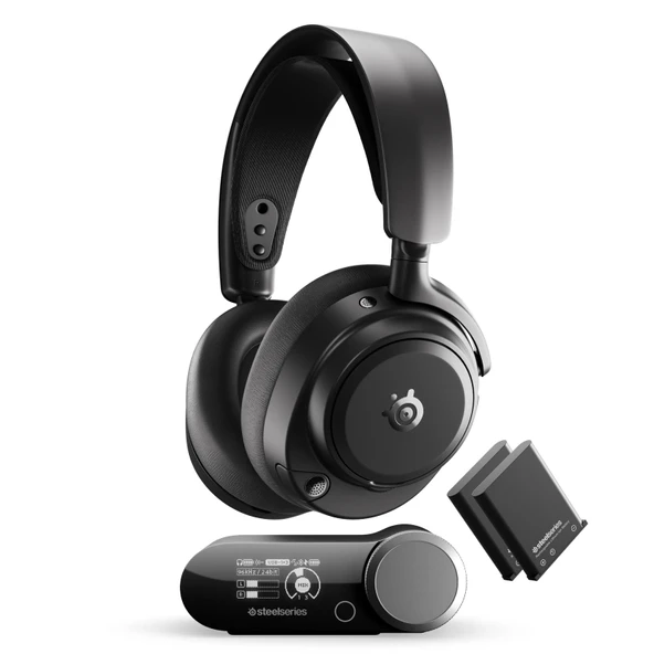 SteelSeries Arctis Nova Pro Omni Wireless ve Bluetooth Hi-Res Oyuncu Kulaklığı - Siyah ürün görseli 1
