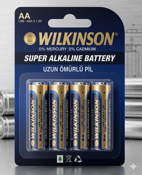 Wilkinson Alkalin Kalem Pil ürün görseli 1
