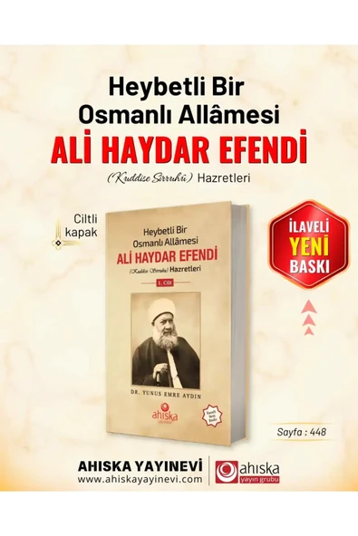 Heybetli Bir Osmanlı Allamesi Ali Haydar Efendi Hz. 1. Cilt Ciltli ürün görseli 1