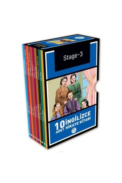 Stage-3 Ingilizce Hikaye Seti 10 Kitap ürün görseli 1