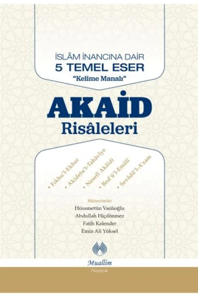 Akaid Risaleleri (Ciltli) ürün görseli 1