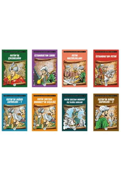 Fatih Sultan Mehmet Serisi Seti 8 Kitap - Resim 2