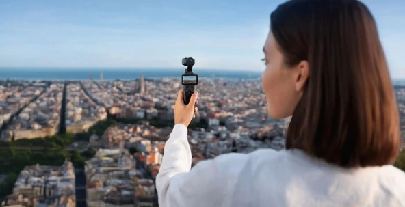 DJI Osmo Pocket 4 Creator Combo Gimbal - Resim 4