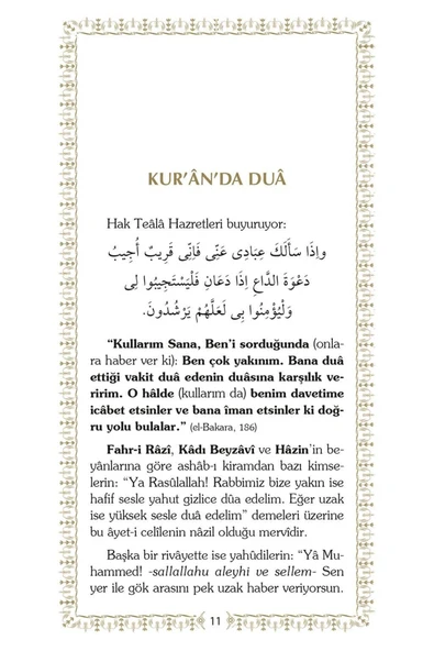 Dualar Ve Zikirler - Mahmut Sami Ramazanoğlu - Resim 8