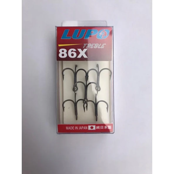 Lupo Treble 86x Ookami Üçlü İğne 5 Adet (Made in Japan) ürün görseli 1
