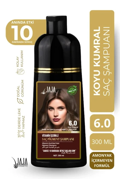JAJA ŞAMPUAN 300 ML KOYU KUMRAL 6.0 ürün görseli 1