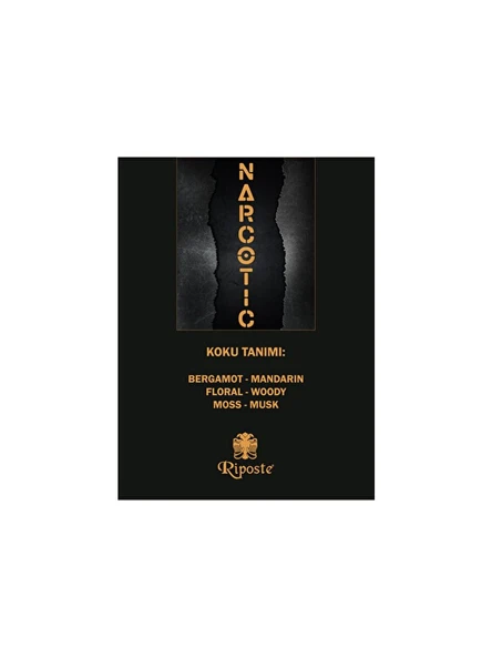 Riposte Narcotic Erkek Parfüm EDT 100 ML - Resim 2