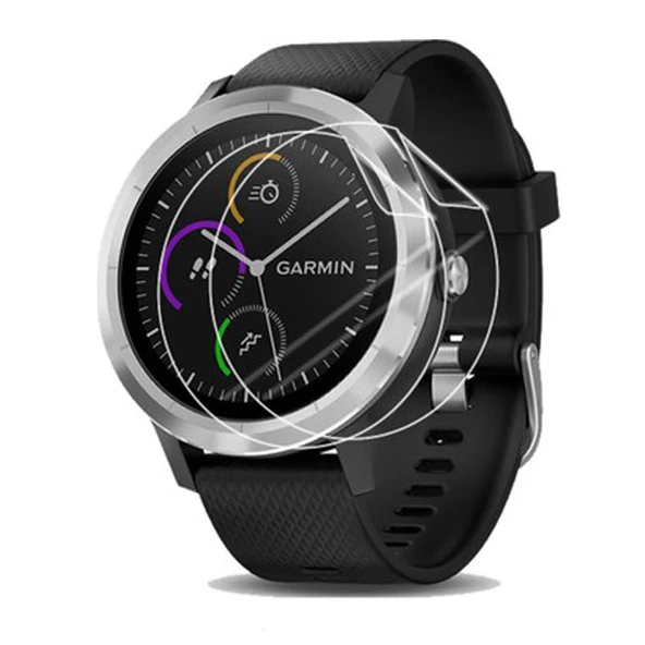 Garmin Vivoactive 3 Music Ön Darbe Emici Ekran Koruyucu Nano Cam (4 Adet) ürün görseli 1