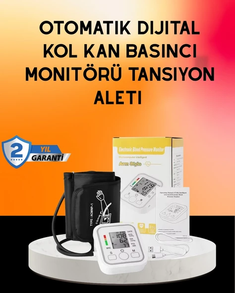 Ritmi Tespit Özellikli Dijital Tansiyon Aleti ürün görseli 1