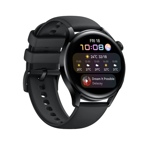 Huawei Watch GT3 42mm İle Uyumlu Ön Darbe Emici Ekran Koruyucu Nano Cam (4 Adet) ürün görseli 1