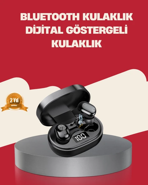 Gürültü Azaltmalı Mikrofonlu Bluetooth Kulaklık ürün görseli 1