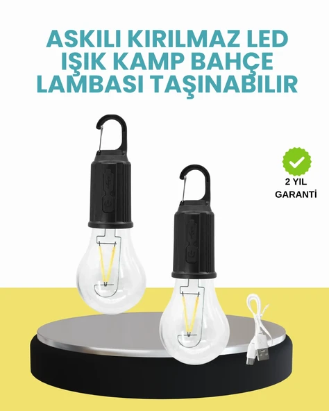 Su Geçirmez Dış Mekan Led Çadır Işığı ürün görseli 1