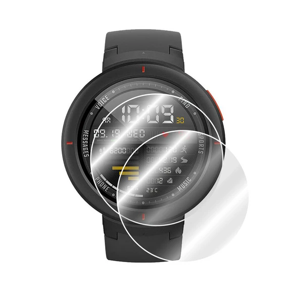 Amazfit Watch Verge Ön Darbe Emici Ekran Koruyucu Nano Cam (4 Adet) ürün görseli 1