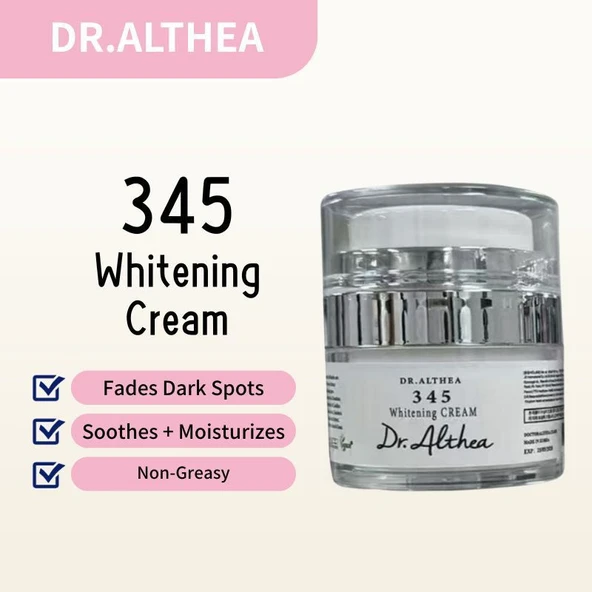 Dr. Althea 345 Whitening Cream  Leke Karşıtı, Aydınlatıcı ve Nemlendirici Yüz Kremi ürün görseli 1