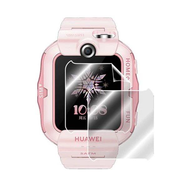 Huawei Children 4x İle Uyumlu Ön Darbe Emici Ekran Koruyucu Nano Cam (4 Adet) ürün görseli 1