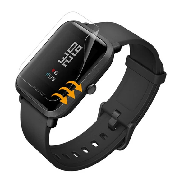 Amazfit Lite Ön Darbe Emici Ekran Koruyucu Nano Cam (4 Adet) ürün görseli 1