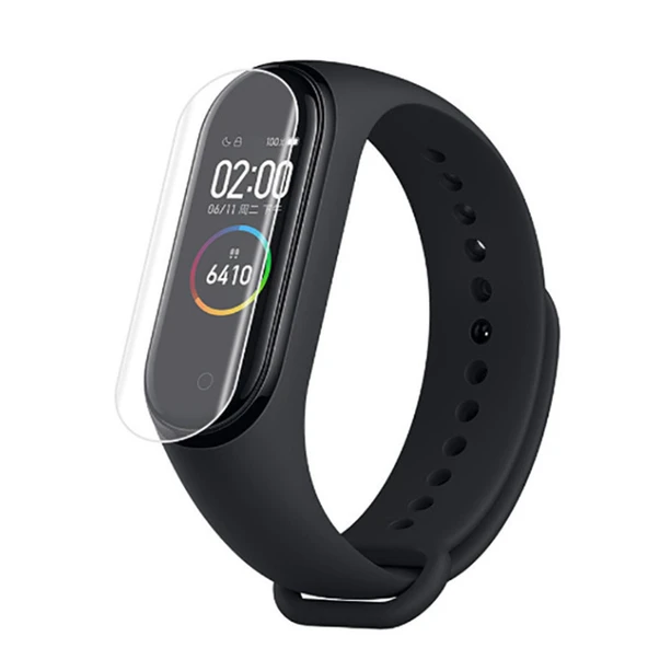 Mitu Smart Band 4 Ön Darbe Emici Ekran Koruyucu Nano Cam (4 Adet) ürün görseli 1