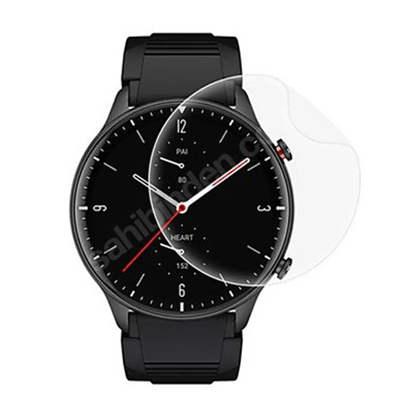 Amazfit GTR 2E Ön Darbe Emici Ekran Koruyucu Nano Cam (4 Adet) ürün görseli 1
