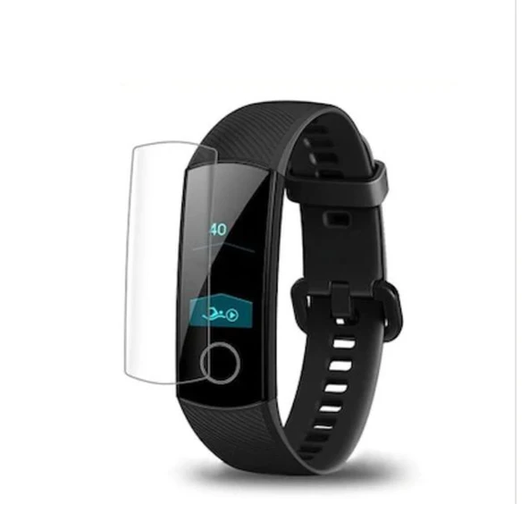 Honor Band 4 Ön Darbe Emici Ekran Koruyucu Nano Cam (4 Adet) ürün görseli 1