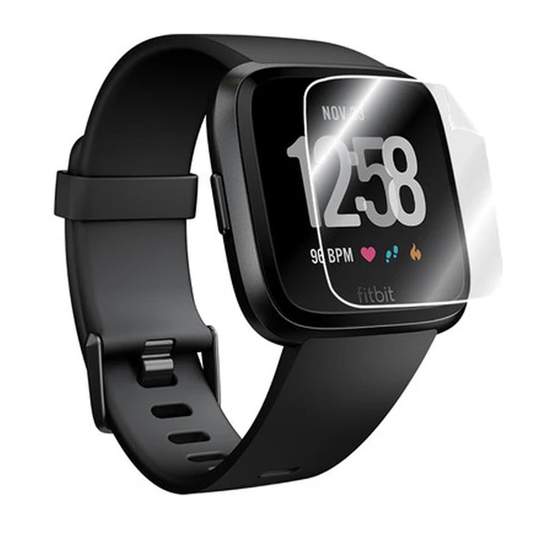 Fitbit Sense Ön Darbe Emici Ekran Koruyucu Nano Cam (4 Adet) ürün görseli 1