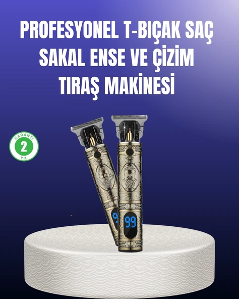 Erkek Bakım İçin Profesyonel Şarjlı Tıraş Makinesi ürün görseli 1