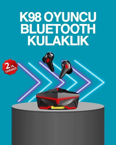 Kablosuz Bluetooth 5.0 Metal Kasa  Kulaklık ürün görseli 1