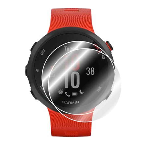 Garmin Forerunner 45 Ön Darbe Emici Ekran Koruyucu Nano Cam (4 Adet) ürün görseli 1