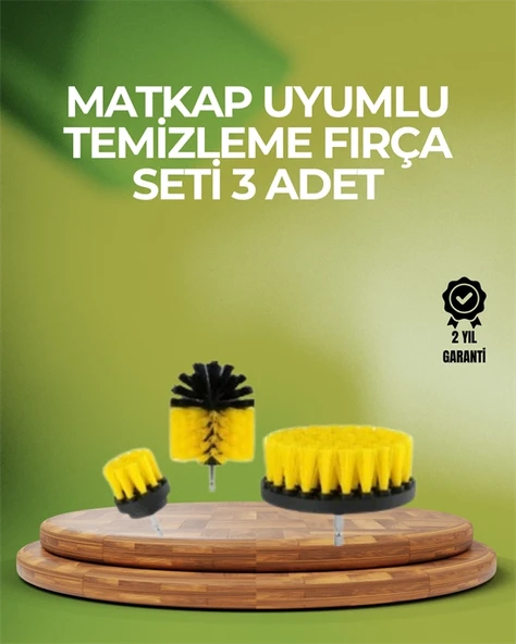 Banyo, Mutfak, Jant Ve Fayans Temizliği İçin Uygun Matkap Başlığı ürün görseli 1