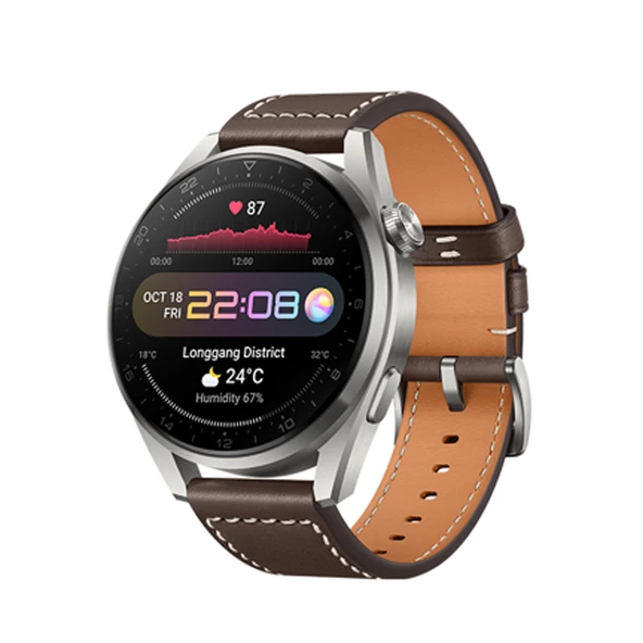 Huawei Watch 3 Pro 48mm İle Uyumlu Ön Darbe Emici Ekran Koruyucu Nano Cam (4 Adet) ürün görseli 1