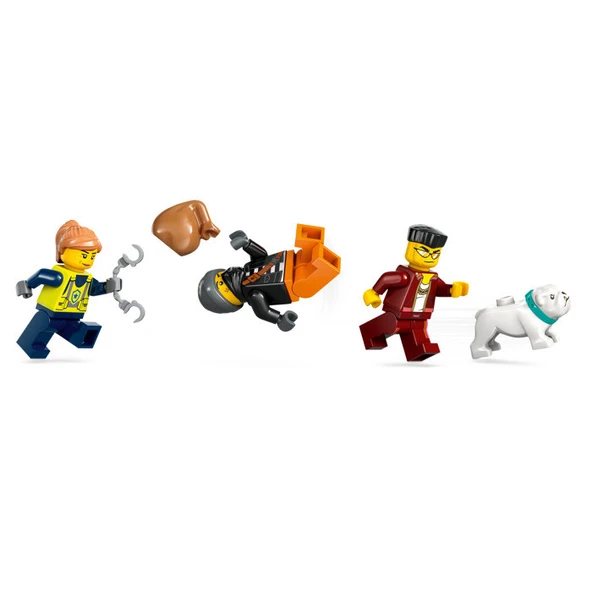 LEGO City 60417 Polis Sürat Teknesi - Resim 3