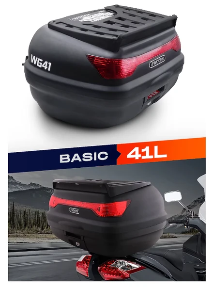 WOGEN 41 LİTRE BASİC MOTOSİKLET ÇANTASI - SİYAH - 1405 001 ürün görseli 1