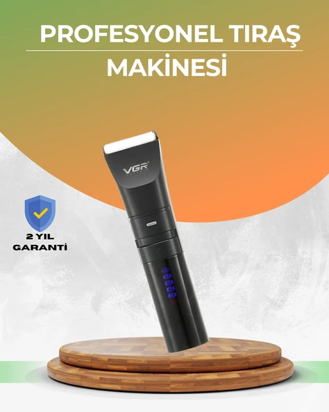 Erkek Saç Ve Sakal Kesme Makinesi – Su Geçirmez, Sessiz Motorlu ürün görseli 1
