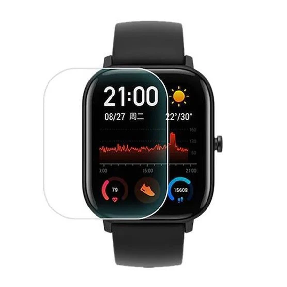 Amazfit A1808 Ön Darbe Emici Ekran Koruyucu Nano Cam (4 Adet) ürün görseli 1