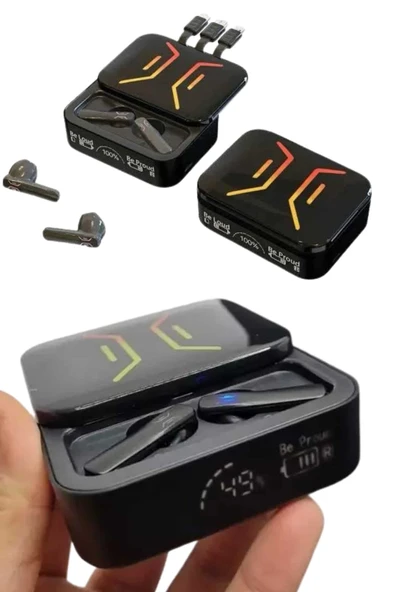 Powerbank Bluetooth Kulaklık  Kulaklığı Yüksek Ses Kaliteli - Resim 3