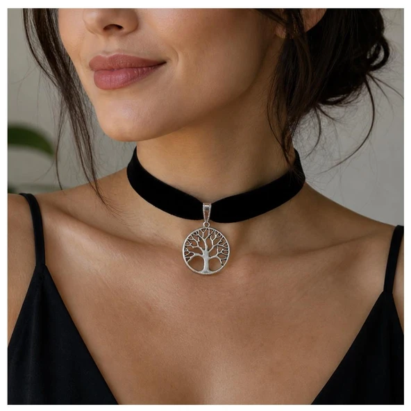 Tree of Life Kadın Choker ürün görseli 1