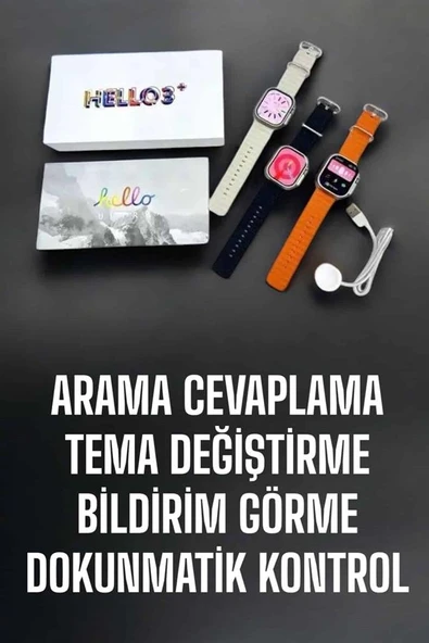 Akıllı Saat Yeni Nesil Bluetooth Bağlantılı Uyku Sağlık Takibi Gps Ve Nfc Uyumlu ürün görseli 1