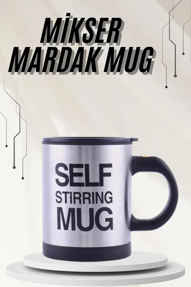 Karıştırıcı Özellikli Mikser Kupa Bardak Termos Bardak ürün görseli 1